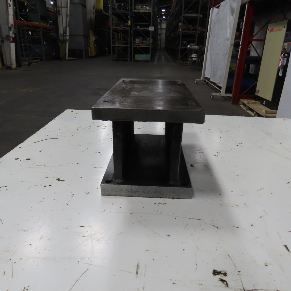 16"L x 7-3/4"W x 8"H Steel Riser Block Setup Fixture 7/8" Thick