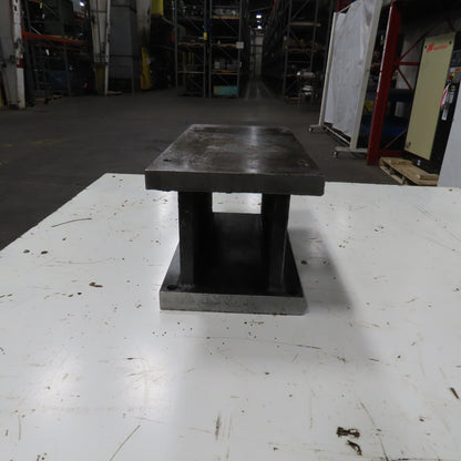 16"L x 7-3/4"W x 8"H Steel Riser Block Setup Fixture 7/8" Thick