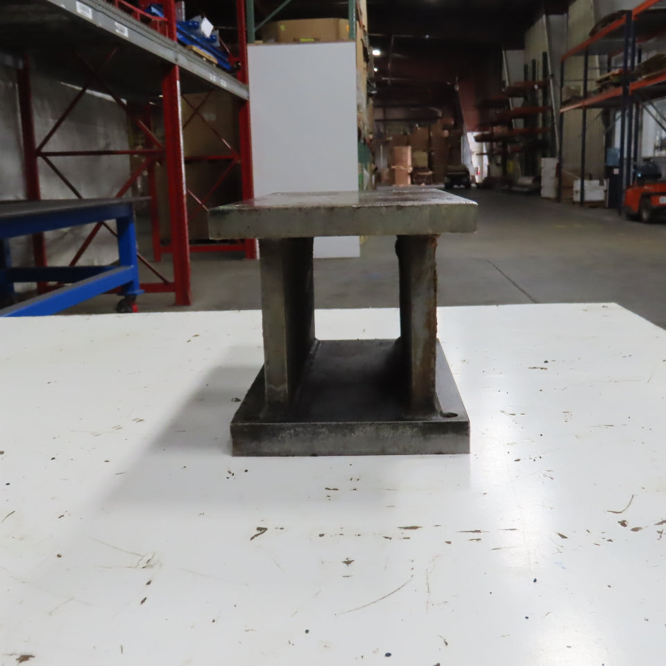 16"L x 7-3/4"W x 8"H Steel Riser Block Setup Fixture 7/8" Thick