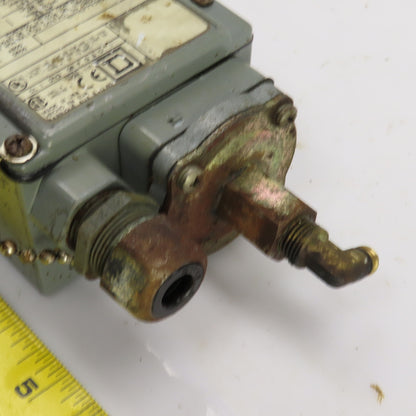 Square D Pressure Switch 1.5-75PSIG Type 4 Enc 600V