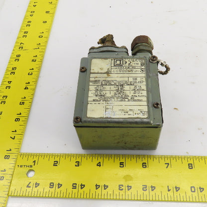 Square D Pressure Switch 1.5-75PSIG Type 4 Enc 600V