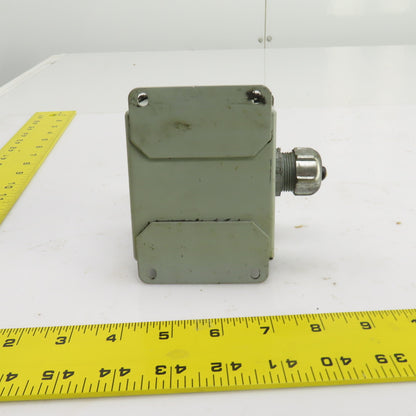 Allen Bradley 800T-A Ser T Green Momentary Contact Push Button 3-1/2x3-1/2" Enc