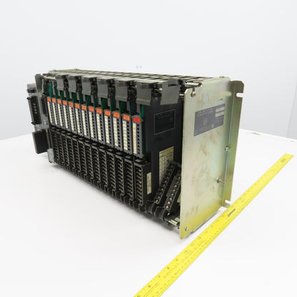 Allen Bradley 1771-P1 1771-A4B PLC/2 16 Card Slot Rack AC Output