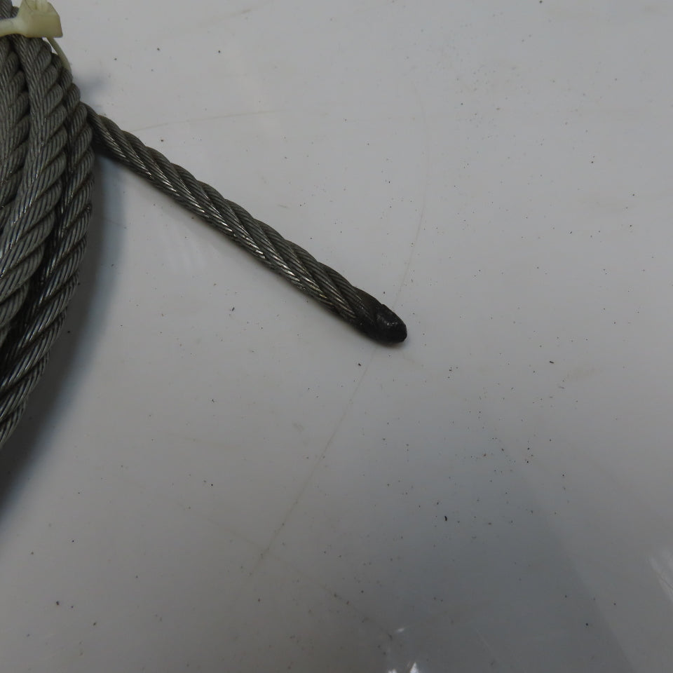 9.5mm x 6.4008m (21Ft) Wire Rope Steel Cable 5/9