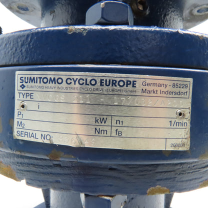 Sumitomo Cyclo XVCGS 211 17/032/A200 17:1 Inline Gear Reducer