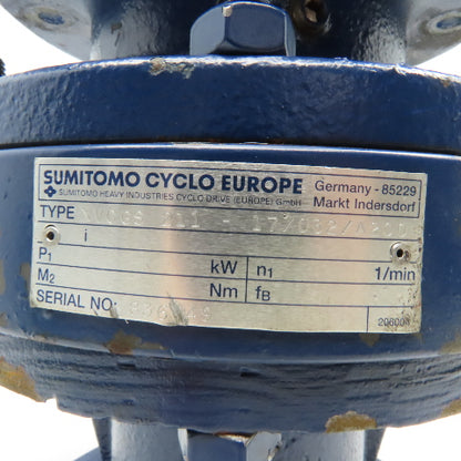 Sumitomo Cyclo XVCGS 211 17/032/A200 17:1 Inline Gear Reducer