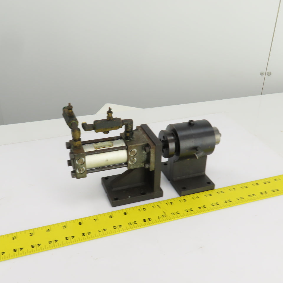 Pneumatic Cylinder Actuated Locking Pin Assembly 1" Stroke 1-3/8" Cylinder