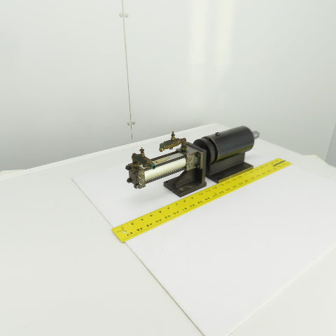 Pneumatic Cylinder Actuated Locking Pin Assembly 3" Stroke 1/2" Pin
