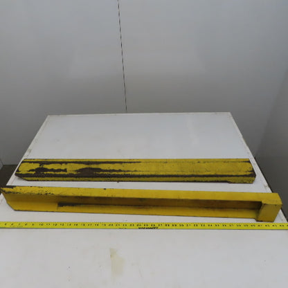 40" x 4"x 1-1/2" Tall  Stacker Walkie Fork Extensions 1 Pair Lot of 2