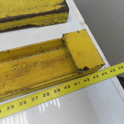 40" x 4"x 1-1/2" Tall  Stacker Walkie Fork Extensions 1 Pair Lot of 2