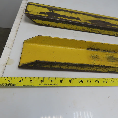 40" x 4"x 1-1/2" Tall  Stacker Walkie Fork Extensions 1 Pair Lot of 2