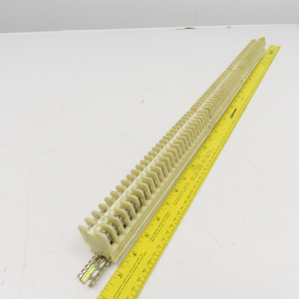 Allen Bradley Bul 1492 Style CA Wire Terminal Block Rail Assembly Lot Of 60