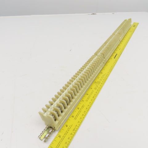 Allen Bradley Bul 1492 Style CA Wire Terminal Block Rail Assembly Lot Of 60