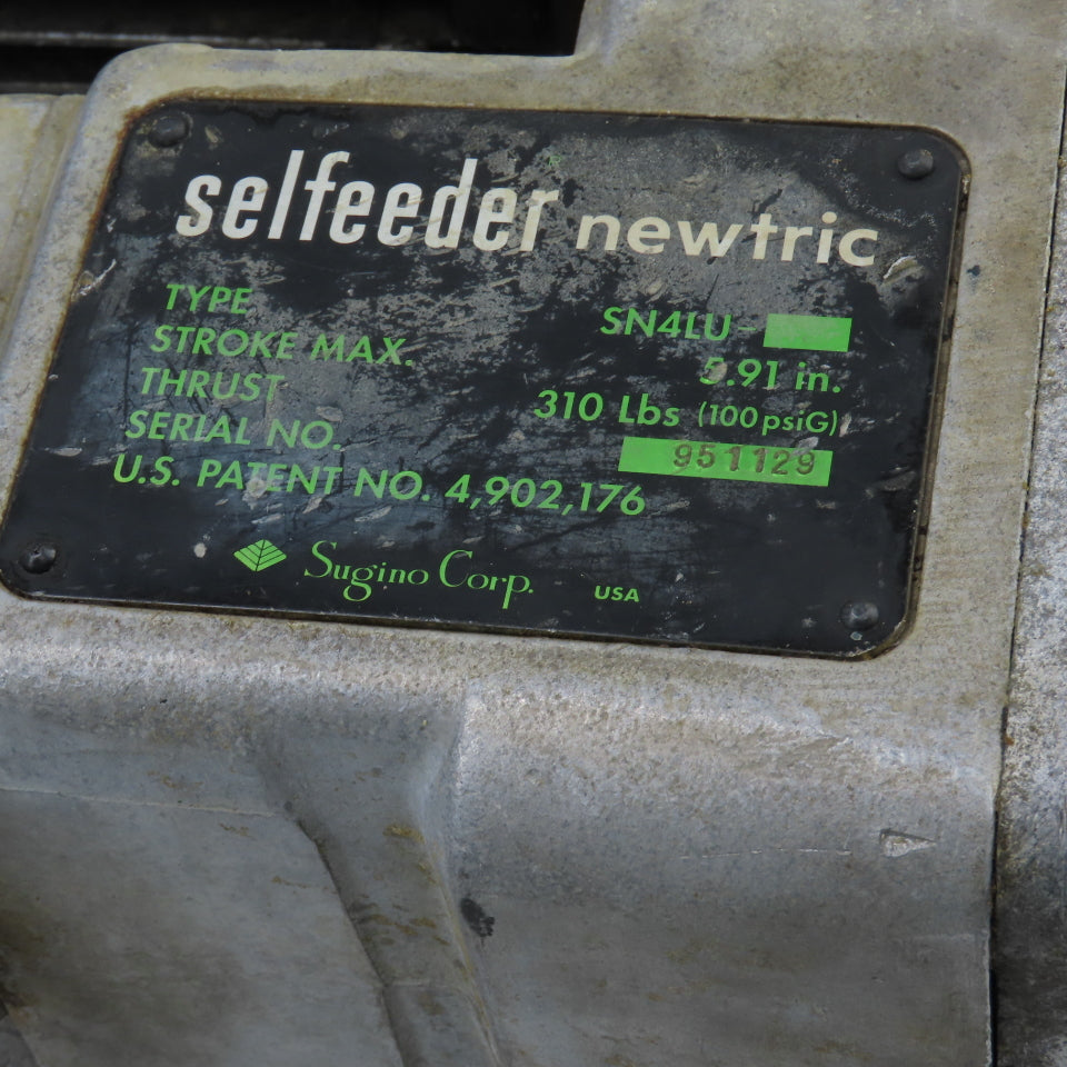 Sugino SN4LU Newtric Drilling Unit 5.91" Stroke 3PH W/Twin Drilling Head