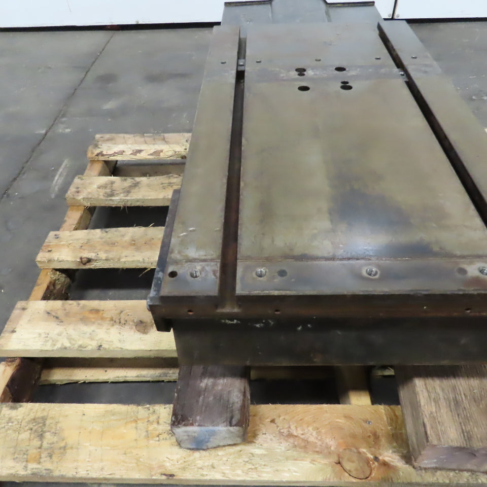ABUVA Uvamatic Grinding Cell 26.5x15" Sliding Jig Fixture Table 190mm Stroke