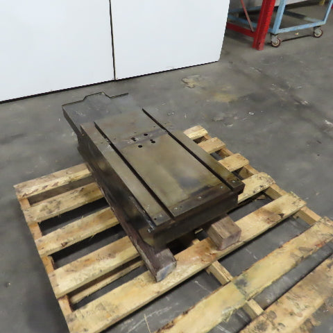 ABUVA Uvamatic Grinding Cell 26.5x15" Sliding Jig Fixture Table 190mm Stroke