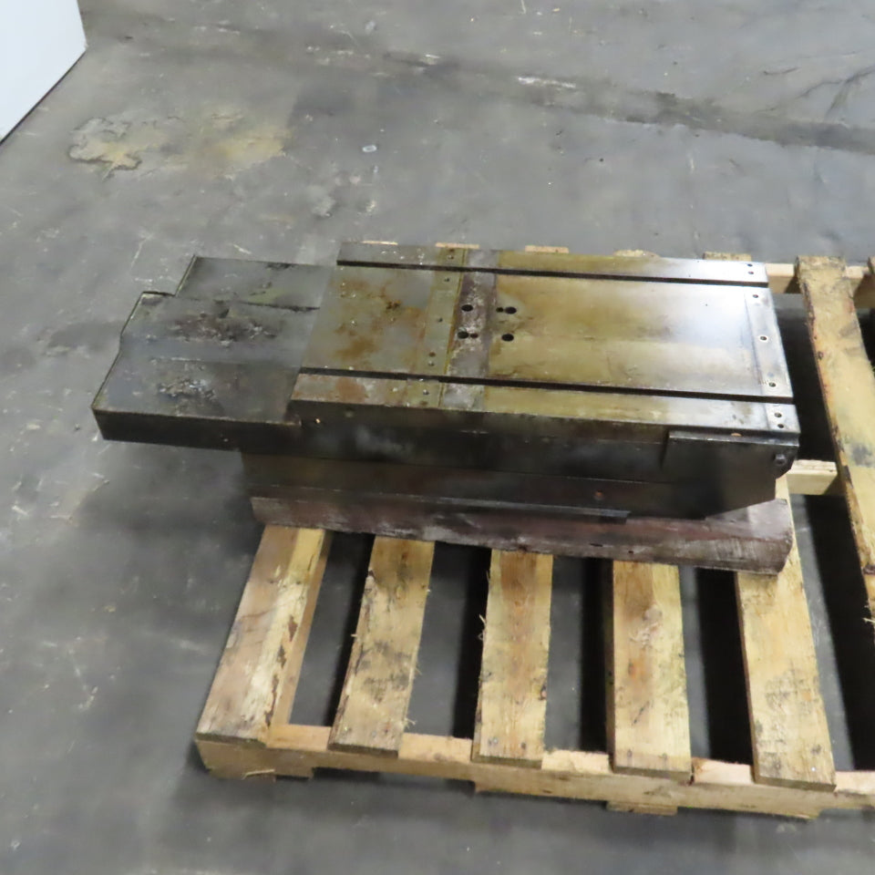ABUVA Uvamatic Grinding Cell 26.5x15" Sliding Jig Fixture Table 190mm Stroke