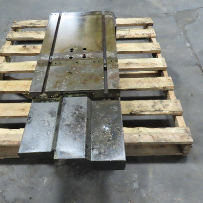 ABUVA Uvamatic Grinding Cell 26.5x15" Sliding Jig Fixture Table 190mm Stroke