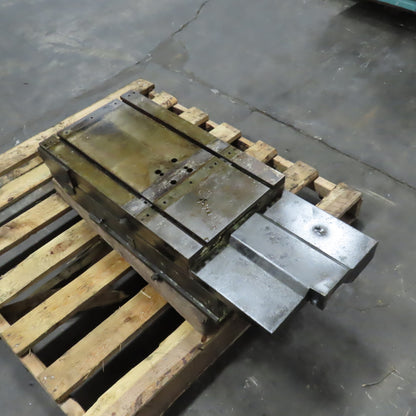 ABUVA Uvamatic Grinding Cell 26.5x15" Sliding Jig Fixture Table 190mm Stroke