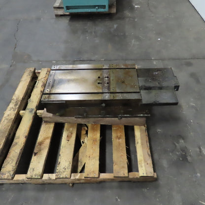 ABUVA Uvamatic Grinding Cell 26.5x15" Sliding Jig Fixture Table 190mm Stroke