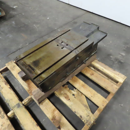 ABUVA Uvamatic Grinding Cell 26.5x15" Sliding Jig Fixture Table 190mm Stroke
