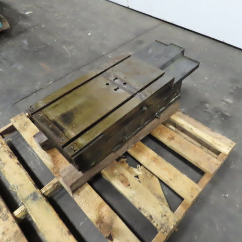 ABUVA Uvamatic Grinding Cell 26.5x15" Sliding Jig Fixture Table 190mm Stroke