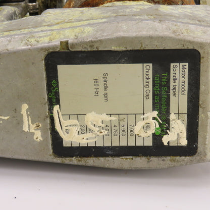 Sugino SN3U Selfeeder Newtric Drilling Head 3.15" Stroke 0.25kW 230/460V 3PH