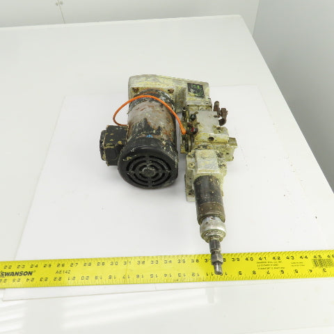 Sugino SN3U Selfeeder Newtric Drilling Head 3.15" Stroke 0.25kW 230/460V 3PH