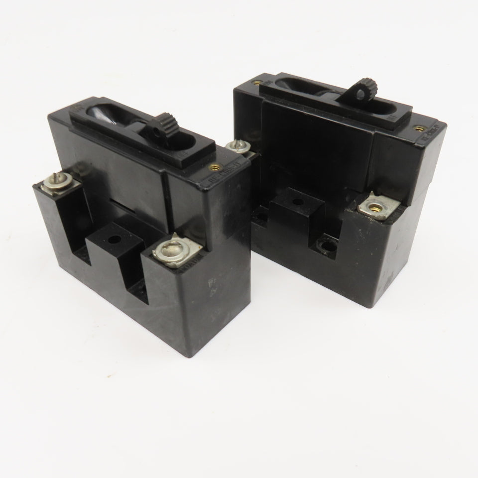 Heinemann 40-719B 15A 115V 60Hz Single Pole Breaker Lot Of 2