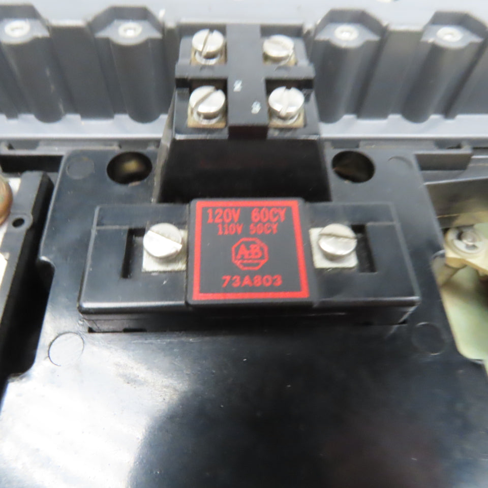 Allen Bradley 715-DOD12 Size 3 Motor Starter 600V 50Hp 3Ph 120VAC Coil