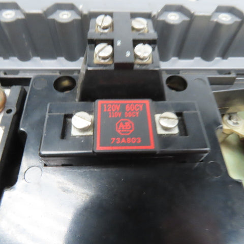 Allen Bradley 715-DOD12 Size 3 Motor Starter 600V 50Hp 3Ph 120VAC Coil