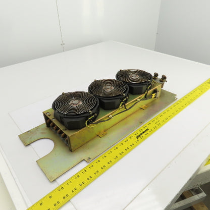 Fanuc A04B-0803-C360 Heat Exchanger W/3 Fans Removed From C1000 Laser