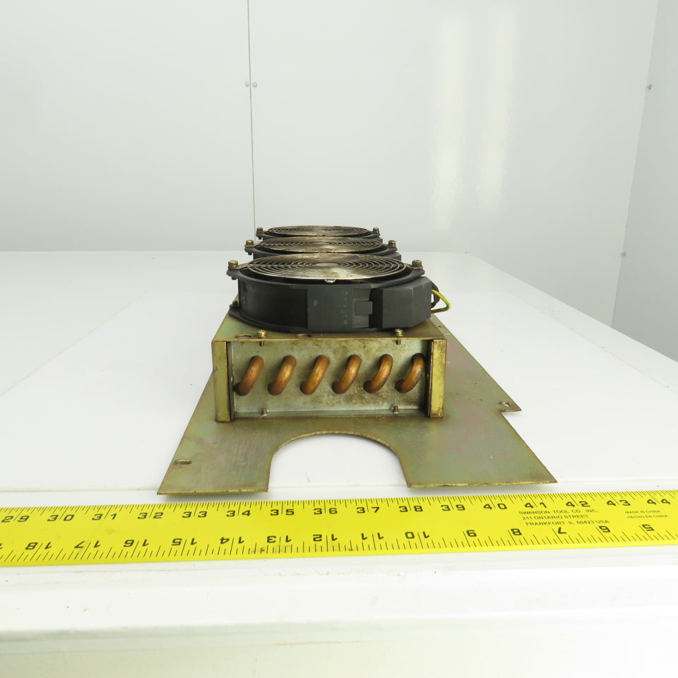 Fanuc A04B-0803-C360 Heat Exchanger W/3 Fans Removed From C1000 Laser