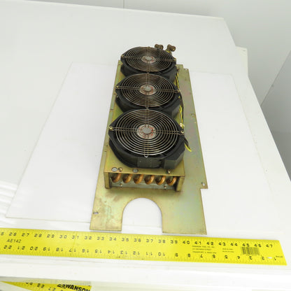 Fanuc A04B-0803-C360 Heat Exchanger W/3 Fans Removed From C1000 Laser