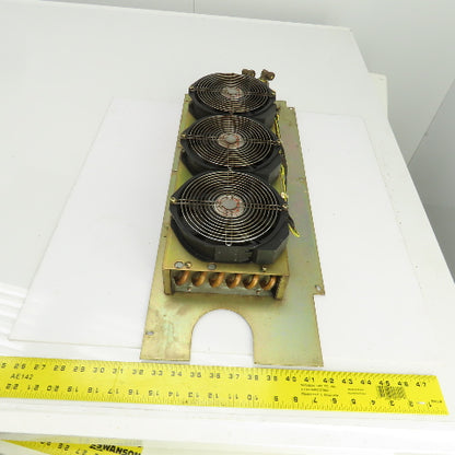 Fanuc A04B-0803-C360 Heat Exchanger W/3 Fans Removed From C1000 Laser