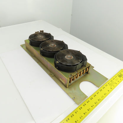 Fanuc A04B-0803-C360 Heat Exchanger W/3 Fans Removed From C1000 Laser