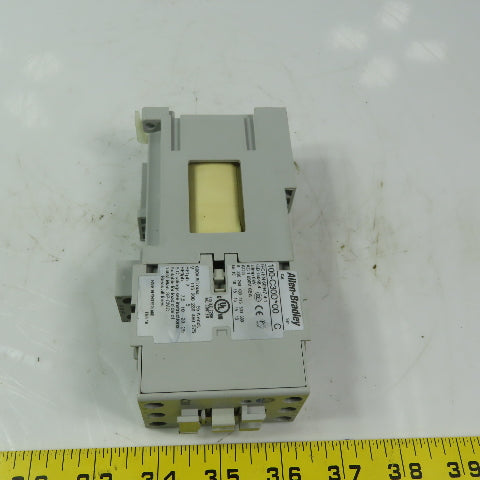 Allen Bradley 100-C30D*00 Ser C 30A 3 Pole contactor W/24VDC Coil