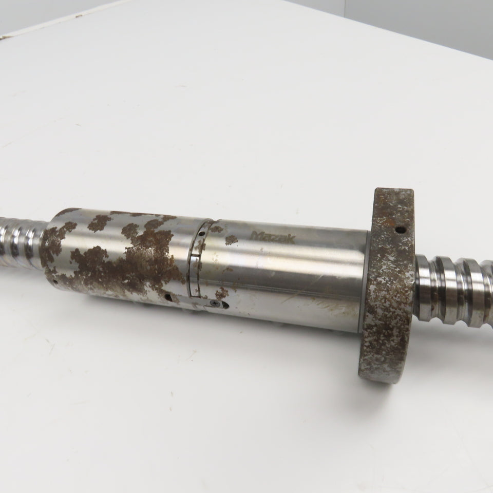 Mazak M-32 MTV414/22 Ball Screw 36mm OD x 1070m OAL 840mm Screw Length