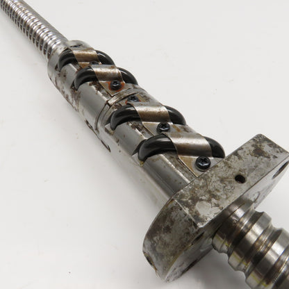 Mazak M-32 MTV414/22 Ball Screw 36mm OD x 1070m OAL 840mm Screw Length