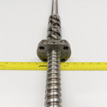 Mazak M-32 MTV414/22 Ball Screw 36mm OD x 1070m OAL 840mm Screw Length