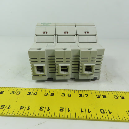 Littlefuse LFPSJ603 60A 600V Fuse Holder 3 Pole Din Rail Mount
