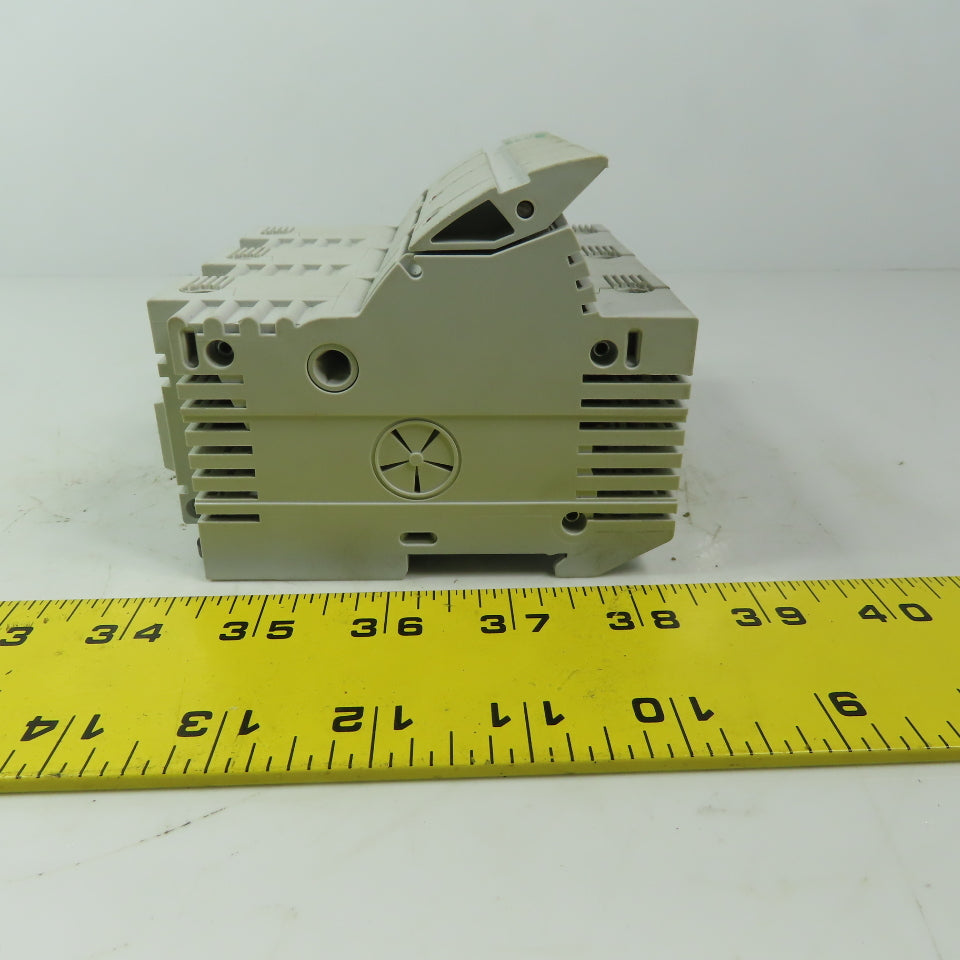 Littlefuse LFPSJ603 60A 600V Fuse Holder 3 Pole Din Rail Mount
