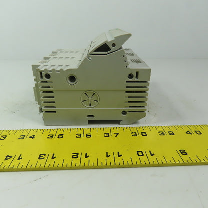 Littlefuse LFPSJ603 60A 600V Fuse Holder 3 Pole Din Rail Mount
