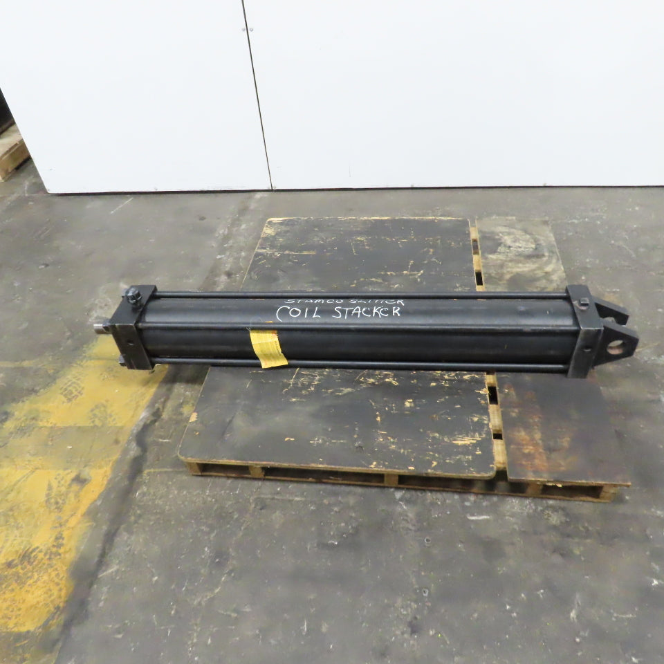 Parker CBB2HLUS14C Double Acting Hydraulic Cylinder 46" Stroke 6" Bore 3000PSI