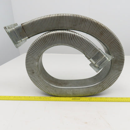 EDK Gelenkohr 2-1/4" x 3" Flexible Steel Feed Thru Wireway Cable Carrier 51" OAL
