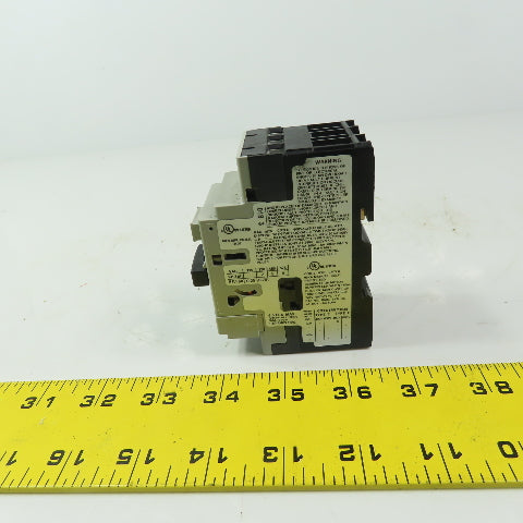 Allen Bradley 140M-C2E-63  Ser C Circuit Breaker 4-6.3A  3 Pole W/140M-C-AFA10