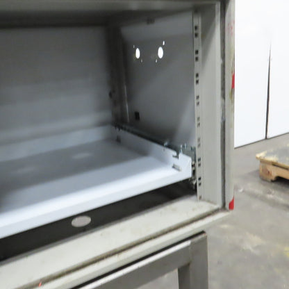 21" x 19" x 18" Electrical Enclosure On Pedestal W/Drawer & Wheel Package 36"OAH