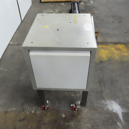 21" x 19" x 18" Electrical Enclosure On Pedestal W/Drawer & Wheel Package 36"OAH