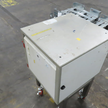 21" x 19" x 18" Electrical Enclosure On Pedestal W/Drawer & Wheel Package 36"OAH