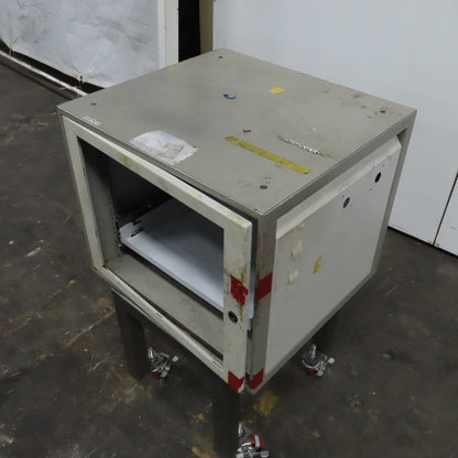 21" x 19" x 18" Electrical Enclosure On Pedestal W/Drawer & Wheel Package 36"OAH